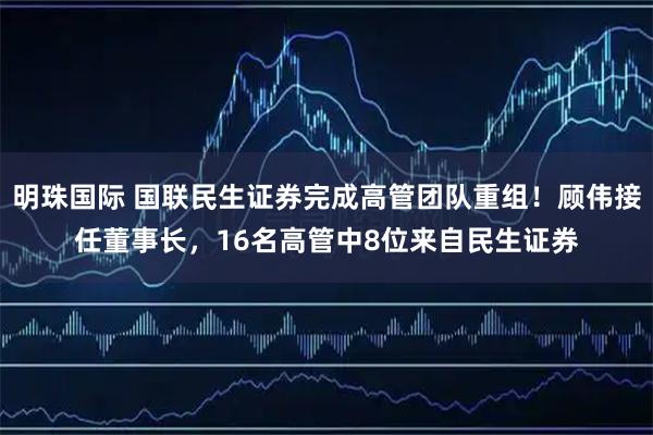 明珠国际 国联民生证券完成高管团队重组！顾伟接任董事长，16名高管中8位来自民生证券